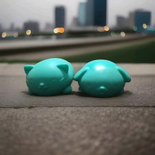 Nee Doh Cool Cats Blue Teal Stress Toy Needoh Sensory Squeeze Fidget