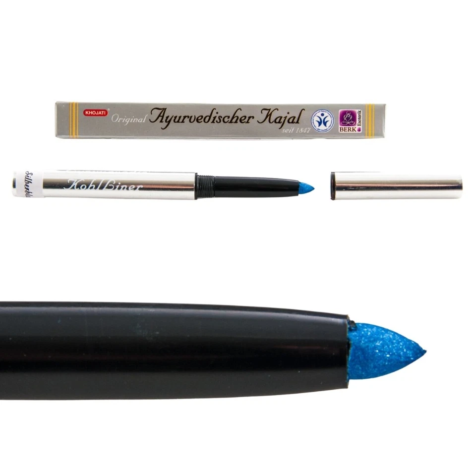 (1162,50 EUR/kg) Berk Ayurvedischer Kajal - Silberblau 12g - Bild 1 von 1