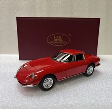 1/18 CMC Ferrari 275 GTB/C 1966 Red M-210 Diecast Limited Edition