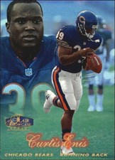 1998 Flair Showcase Row 2 #15 Curtis Enis RC Rookie Card. rookie card picture