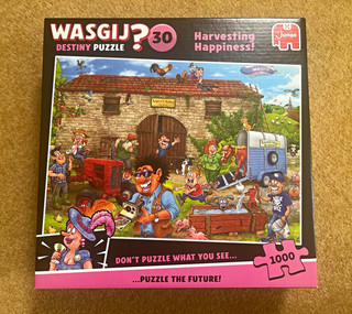 Wasgij Destiny 30 Harvesting Happiness! 1000pc Interlocking Cardboard Puzzle
