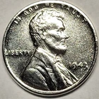 1943-P Steel Penny (Lot of 2) - BU. Altered Color and Luster