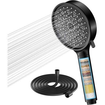 Cobbe Hochdruck Duschkopf mit 20-Schicht-Filter, Wassersparend, 6 Strahlarten...