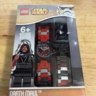 LEGO STAR WARS  DARTH MAUL Watch Bracelet &Collectible Mini Figurine 8020332