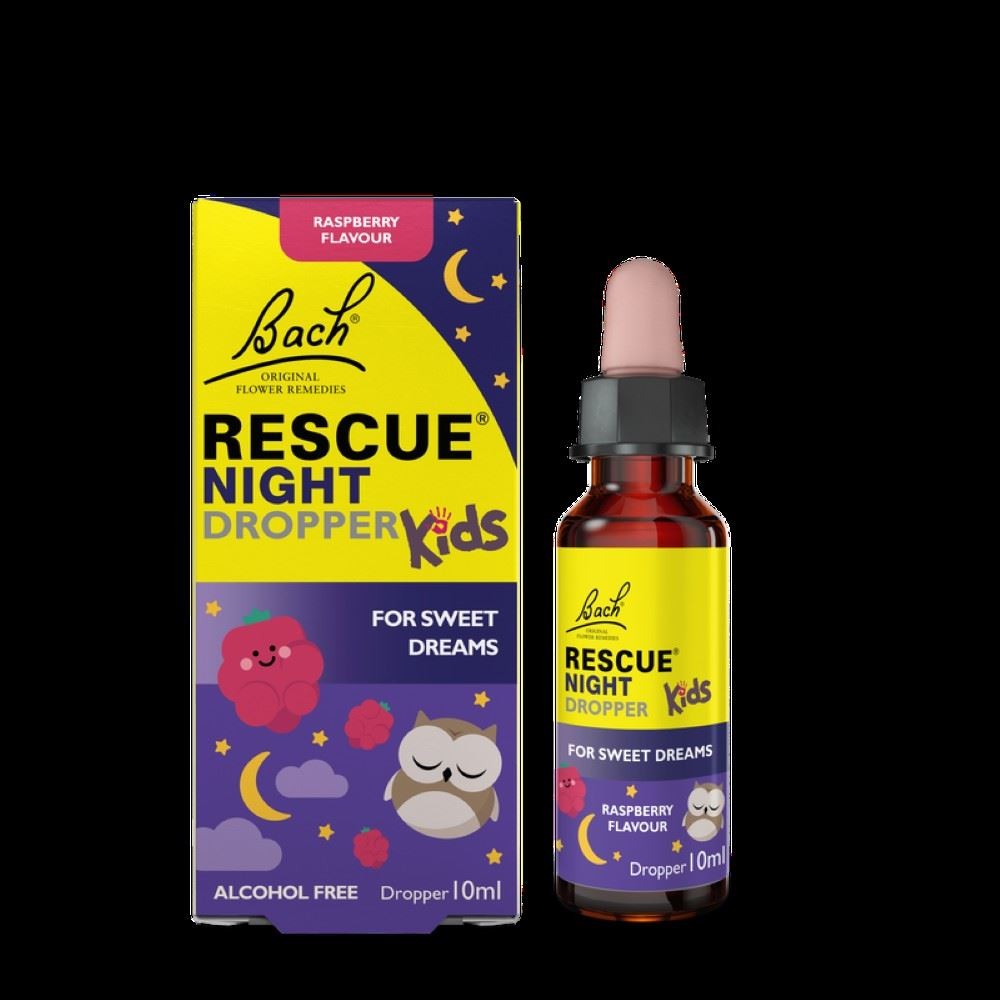 Rescue Remedy Kids Night Dropper Rasberry Flavour 10Ml - Image 2