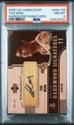 2005 Upper Deck Hardcourt Hardwood Signatures Yao Ming Auto /50 PSA 8 Pop 1