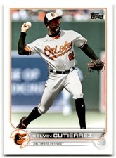 2022 Topps Update #US319 Kelvin Gutierrez