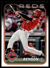 2024 Topps Will Benson Cincinnati Reds #386