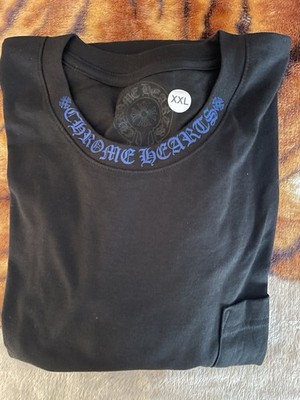 chrome hearts Black Blue Long Sleeve 2xl August 2025 Release Shirt