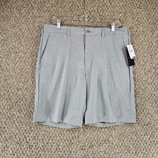 PGA Tour Golf Shorts Mens Sz 36 Pockets Stretch Gray NEW