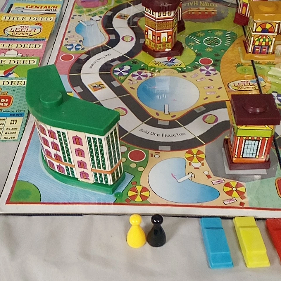Juego de mesa Hotel Business 1987 juego inmobiliario India Anmol Toys completo de colección Foto 3 de 4