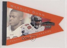 1998 Playoff Contenders Pennants Orange Warrick Dunn #94 6f8