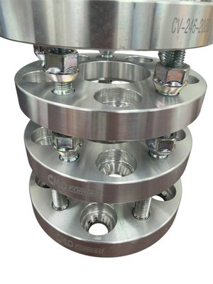 4 Pieces 0.787'' 20mm Lug Centric Conversion Wheel Adapters (Change Bolt Pattern)