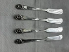 4 International Sterling  silver Spring Glory Butter Knifes 6”  See All Photos