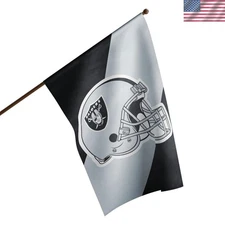 NFL Double Sided Team Logo Vertical Flag 40" x 28"