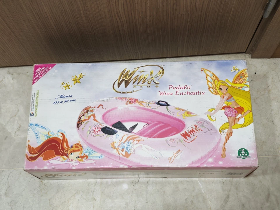 Ультра редкая! Winx надувной езды на лодке и пляжный мяч - новый - Изображение 3 из 4