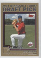 2004 Topps Traded and Rookies Gold 1136/2004 Kyle Waldrop #T74 0f8