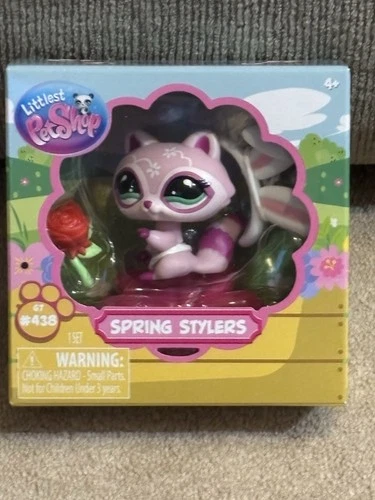NEW, Littlest Pet Shop - SPRING STYLERS G7 #438 RACCOON, LPS