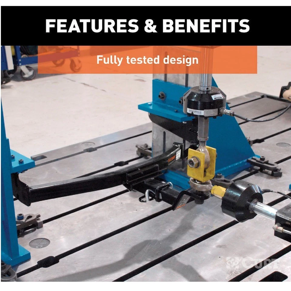 Curt Class 3 Trailer Hitch Tow Package for GMC Acadia Foto 4 de 4