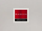 AMD Radeon Graphics Sticker Logo Badge Label GPU Laptop PC Case Decal (19x18 mm)