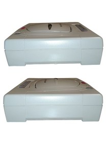 SEGA Saturn console HST-0014, matching serial number, retro game console.