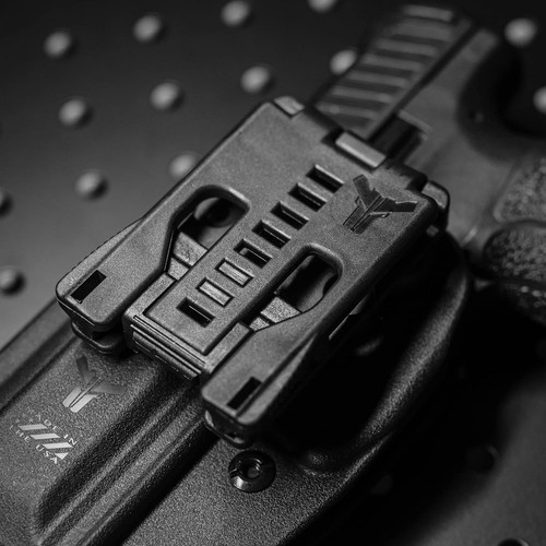 Tek-Lok- The Original USA Made Belt Clip 1 Pack, Black with Hardware - Picture 7 of 7