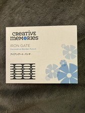Creative Memories - IRON GATE Decorative Border Punch 660231 NIB