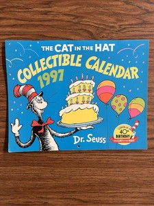 The Cat In The Hat Dr. Seuss Collectible 1997 Calendar