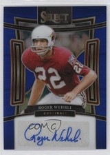 2023 Panini Select Signatures Blue Prizm 11/99 Roger Wehrli Auto HOF 0eq