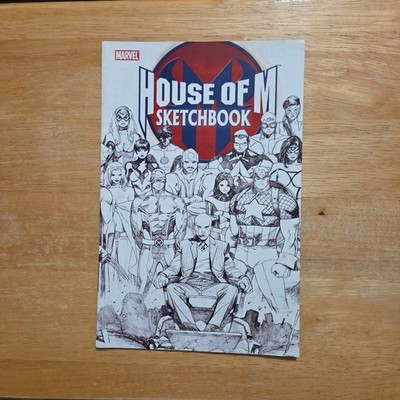 House of M Sketchbook One Shot Vintage Collector's Item Marvel Comics 2005