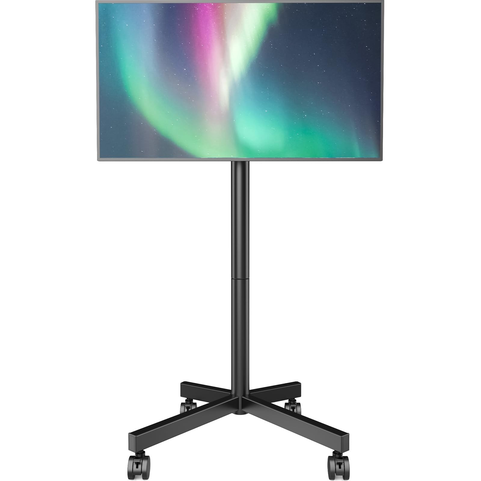 With Wheels For 23-60 Tvs, Height Adjustable, Portable F...