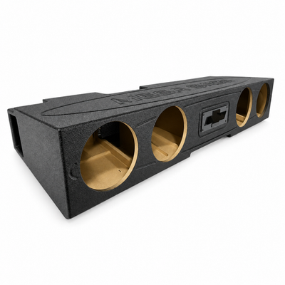Silverado Sierra 07-18 Crew Cab Subwoofer Box Enclosure 4x8 Ported