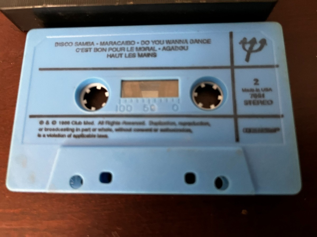 Vintage 1986 club Mediterranean cassette Med Mix tape rare
