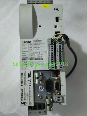 1 PC used Tested lenze frequency converter  ECSDA008C4B DHL or FedEx #W1