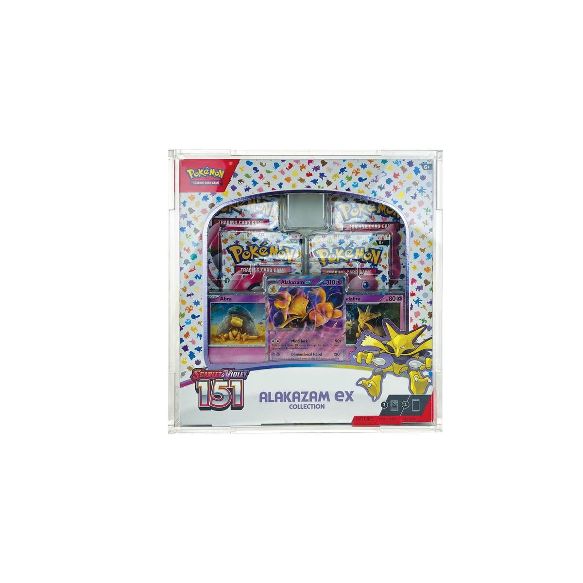 Acrylic Display Case for Pokemon 151 Alakazam EX Collection | eBay