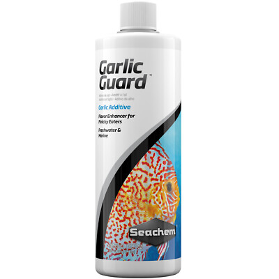 Seachem Garlic Guard 500mL Finicky Fish Food Flavor Enhancer Marine Freshwater