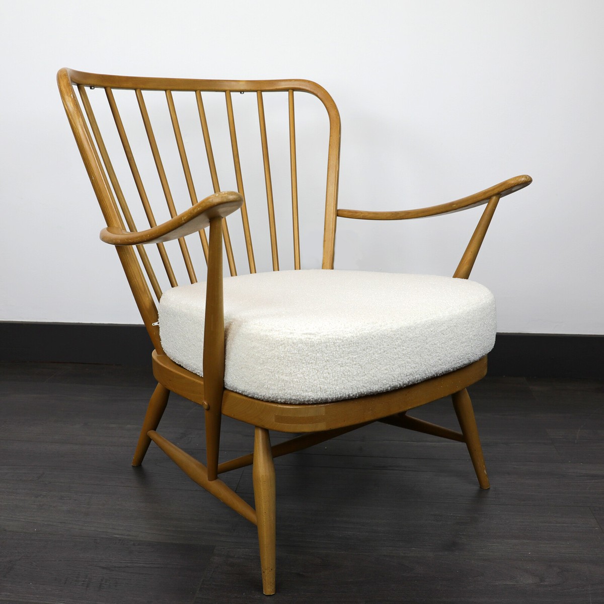 Bouclé Replacement Cushion for Ercol 477 Low/478 High Armchair in