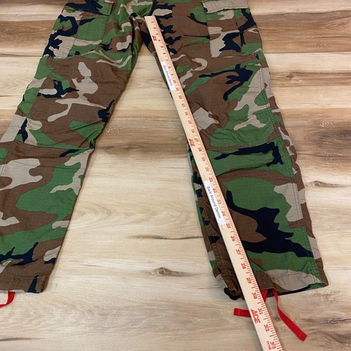 Topo Designs Utility Cargo Pants Mens Medium Green Woodland Camo Military - Picture 3 of 10