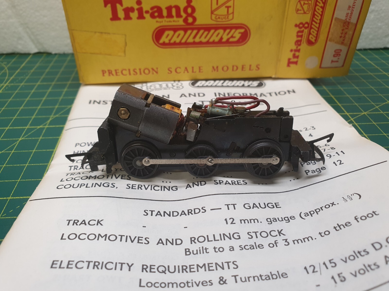 TT Gauge Model Railways GWR 5700 Class Pannier Tank kit +Motorized