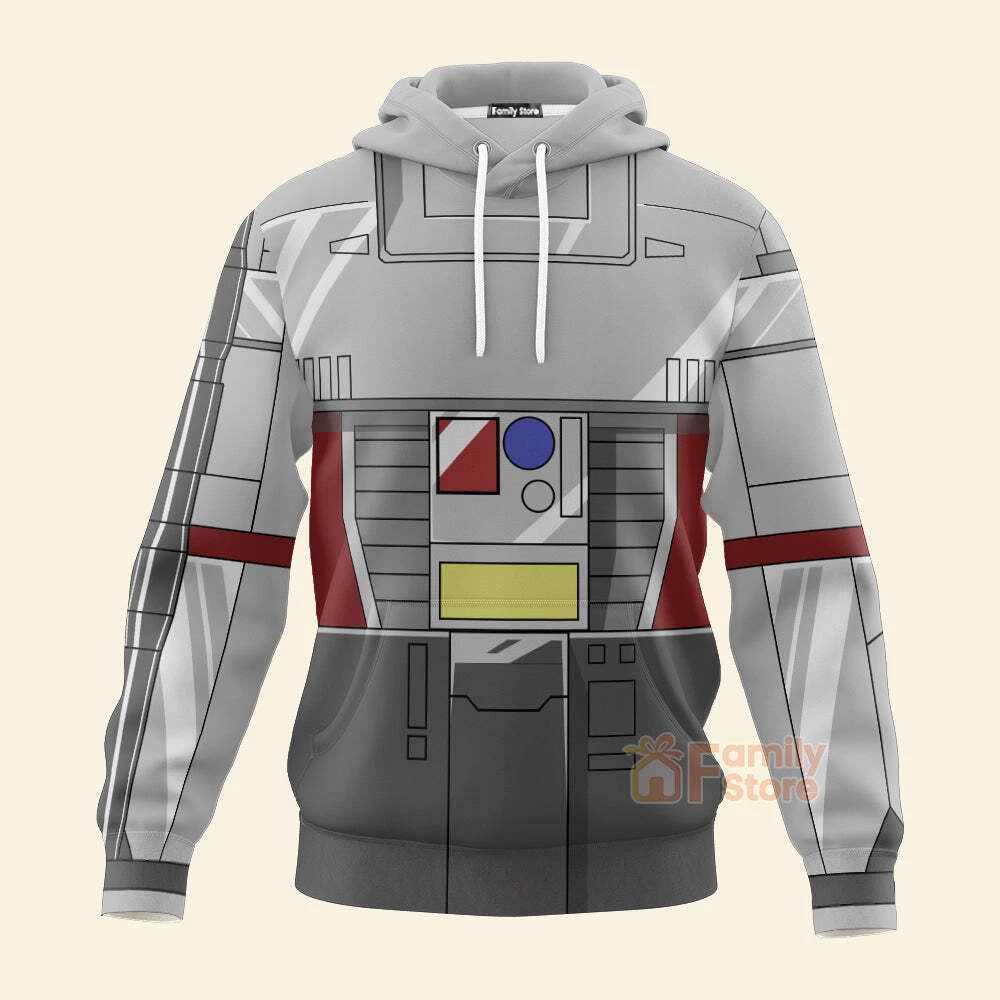 Transformers Megatron Hoodie & Sweatpants Set, Cosplay Costume