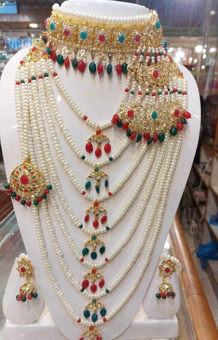 Bridal moti shop set