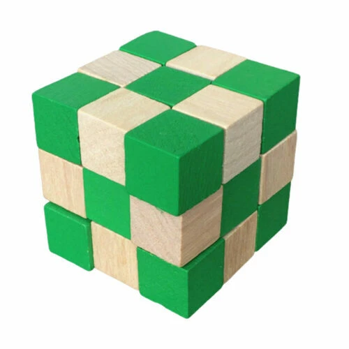 Cubi magici e rompicapi verde