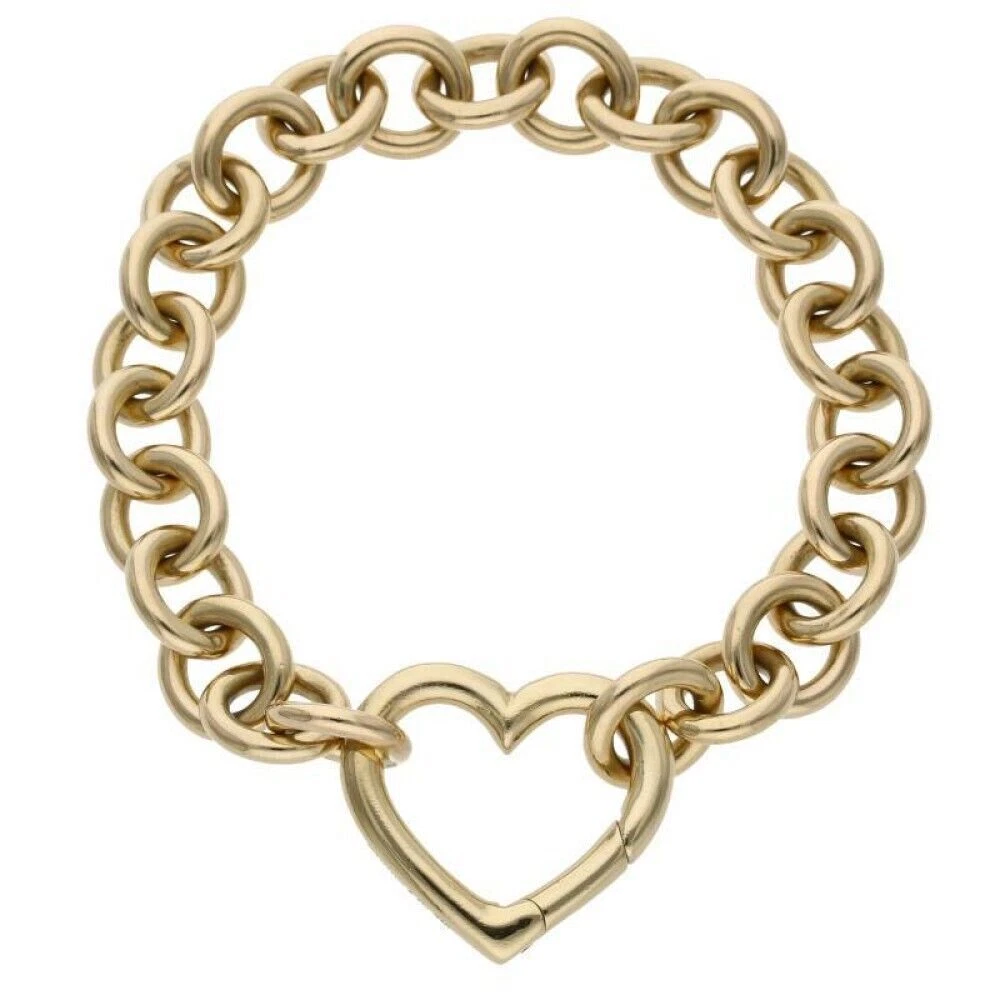 tiffany and co heart clasp bracelet
