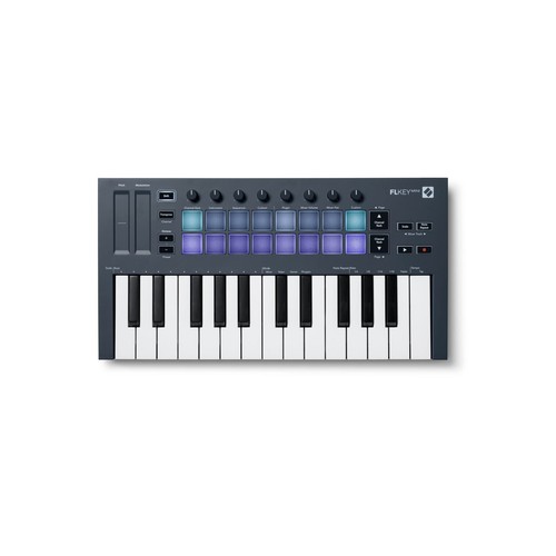 Novation FLkey Mini 25-Key MIDI Keyboard Controller for FL Studio Bundle with... - Picture 6 of 8