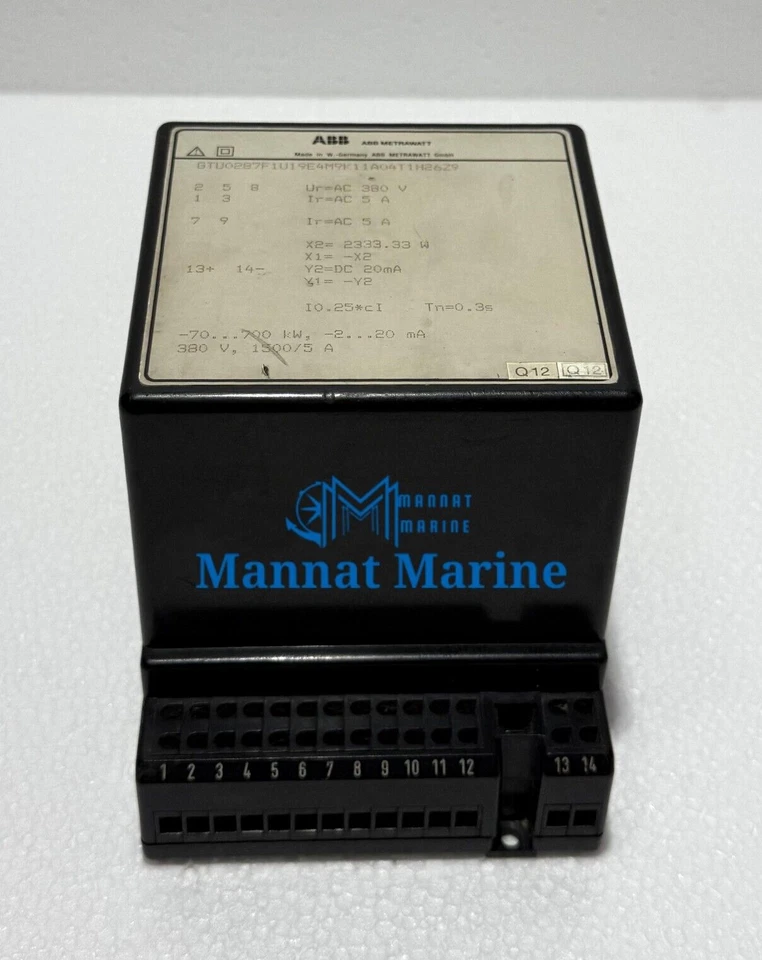 ABB METRAWATT GTU0287F1U19E4M9K11A04T1H26Z9 TRANSDUCER - Image 4 of 4