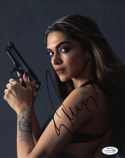 Deepika Padukone Triple X Bollywood Autographed Signed 8x10 Photo ACOA