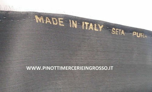 TESSUTO STOFFA ORGANZA IN SETA PURA 100% AL METRO/ ALTA CM 140 - MADE IN ITALY - Foto 3 di 3