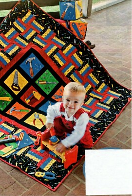 Building Blocks Quilt Pattern Pieced KW