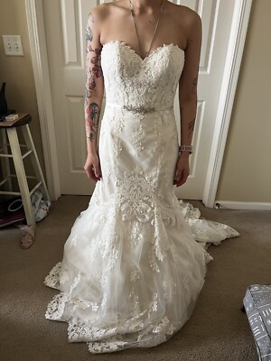 stella york Lace Tulle wedding dress | eBay stella york Lace Tulle wedding dress | eBay