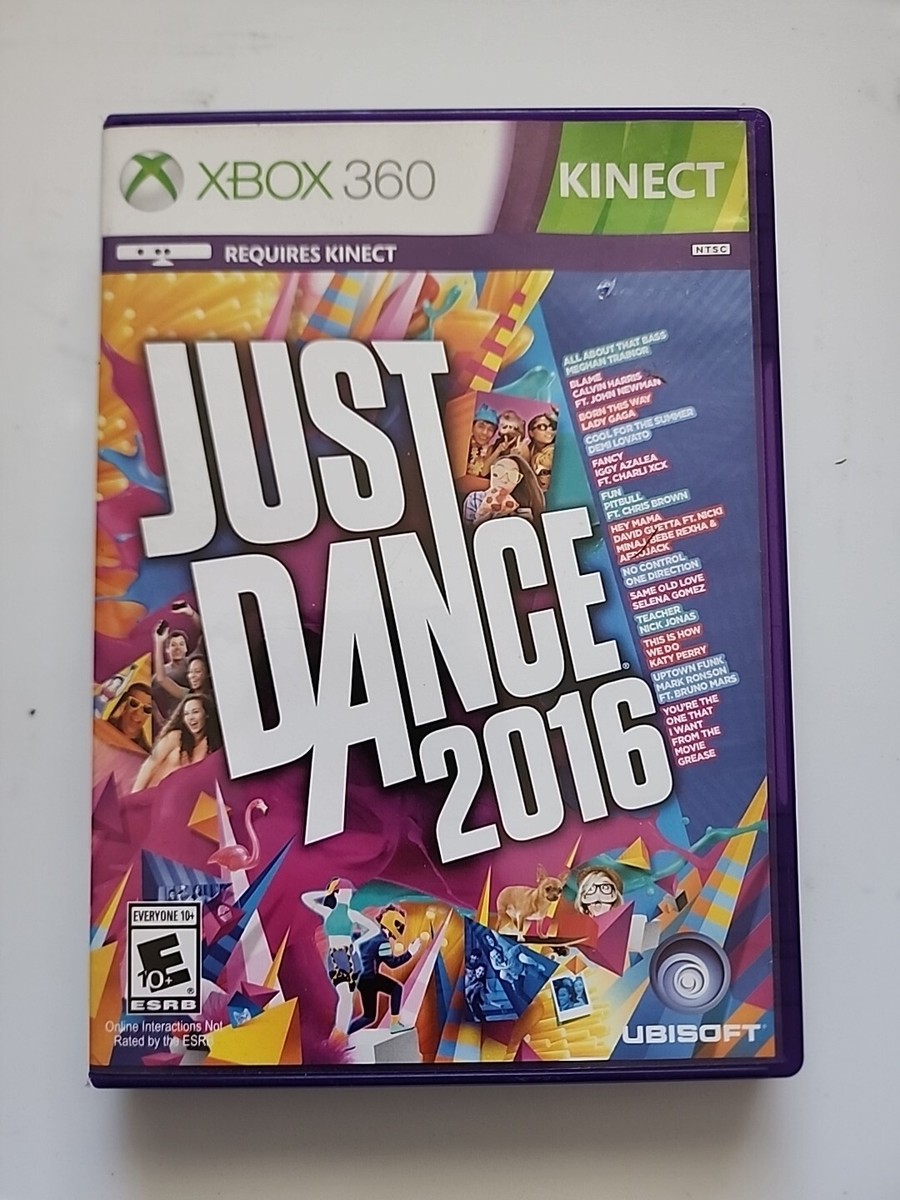 Just Dance 2016 (Microsoft Xbox 360, 2015)